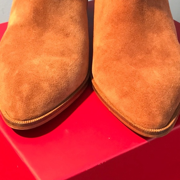 FRANCO SARTO Boots “EUC” Sz. 7M rust to brown - Picture 3 of 6